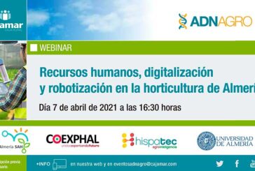 Día 7 de abril. Recursos humanos, digitalización y robotización en la horticultura de Almería