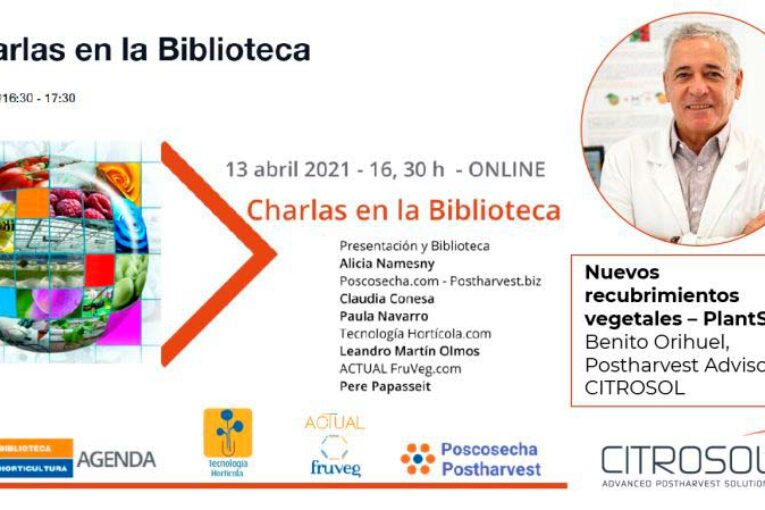 Día 13 de abril. Charla en la Biblioteca de Horticultura con Citrosol