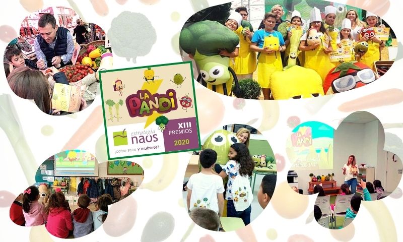 La Pandi gana el premio Naos de promoción del consumo de frutas y hortalizas