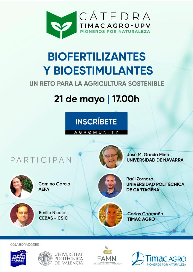 El reto de los biofertilizantes y bioestimulantes para una agricultura sostenible, a debate en Agromunity-josseantonioarcos.es