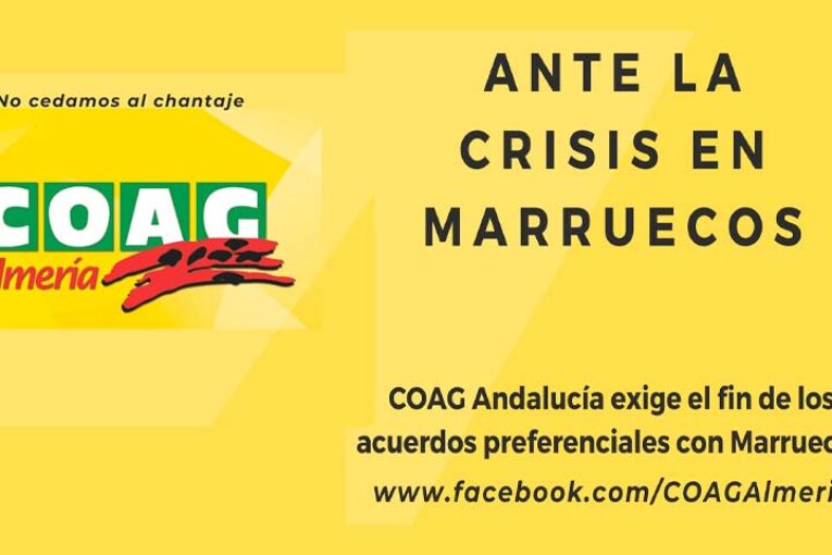 Coag pide paralizar el convenio marroquí