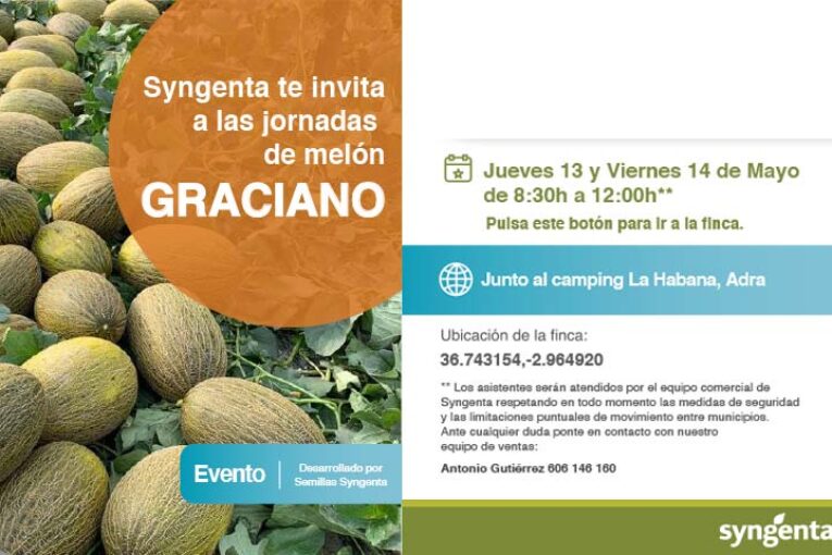 Días 13 y 14 de mayo. Jornadas de melón Graciano