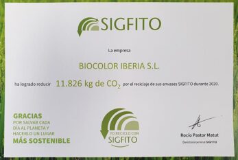 Bioline reduce 12 toneladas de CO2 con el reciclaje SIGFITO