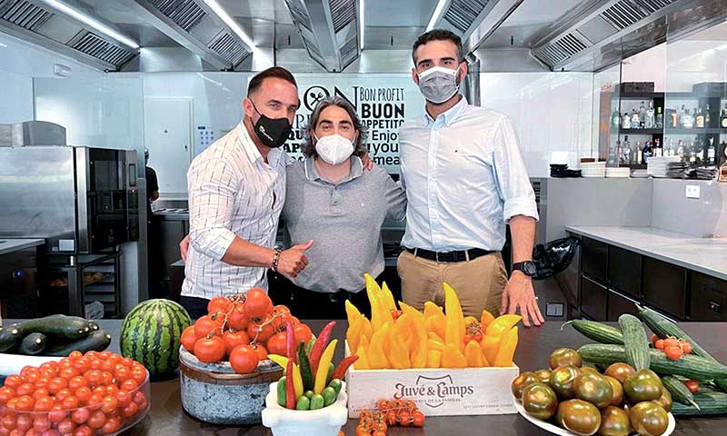 Campojoyma y el chef Tony García experimentan menús saludables para este verano