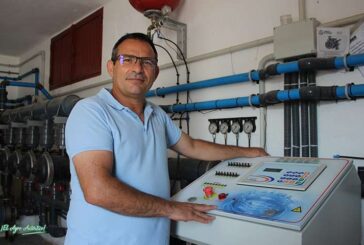 La primera máquina de riego desarrollada en Almería cumple 20 años