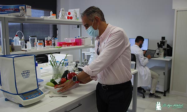 Antonio Murillo en el laboratorio de Cellbitec. /joseantonioarcos.es