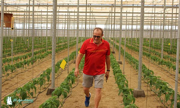 José Antonio Manrique, agricultor de El Ejido. /agroautentico.com