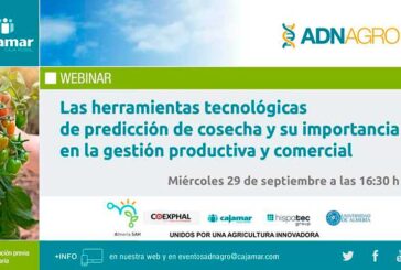 Día 29 de septiembre. Las herramientas tecnológicas de predicción de cosecha