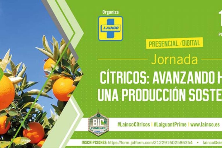 Día 14 de septiembre. Jornada Cítricos: Avanzando hacia una producción sostenible