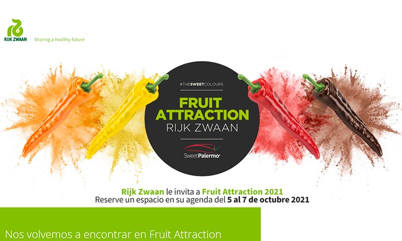 Rijk Zwaan invita al sector a re-encontrarse en Fruit Attraction 2021