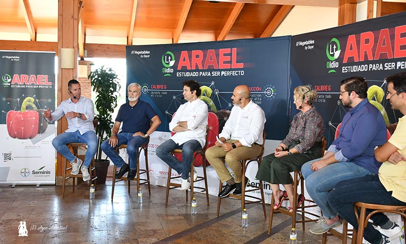 Evento pimiento Arael de Seminis con el chef Pepe Rodríguez. / agroautentico.com