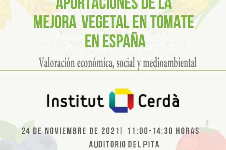 Día 24 de noviembre. Aportaciones de la mejora genética en tomate de España