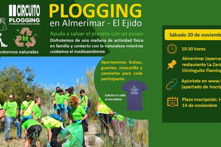 Día 20 de noviembre. II Circuito Plogging en Almerimar