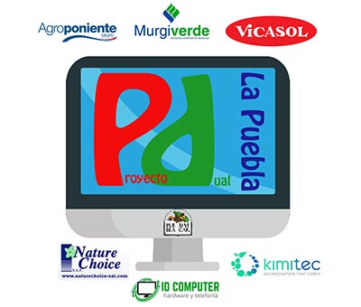 Logotipos de Murgiverde, Vicasol, Nature Choice, Agroponiente y Kimitec. / agroautentico.com