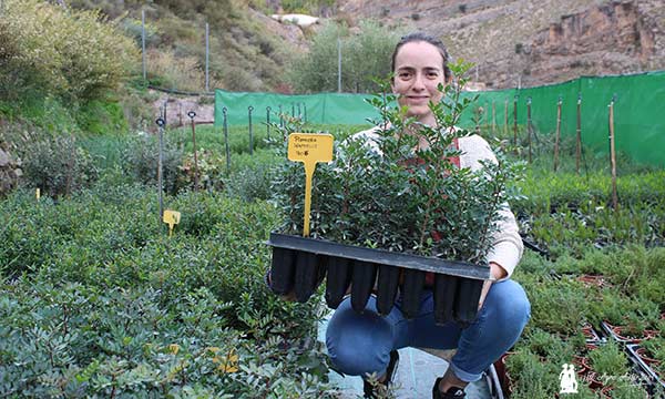 Rosa García, técnica del departamento de Agroecología de Aproa. / agroautentico.com