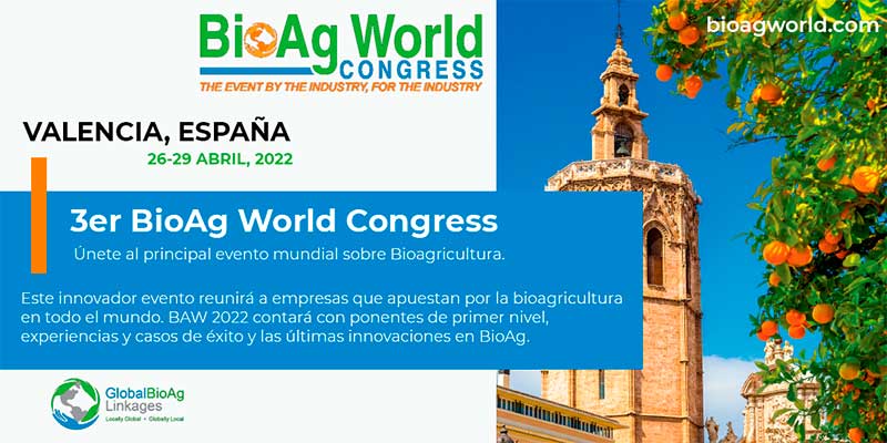Valencia acogerá el III Congreso Mundial de BioAgricultura
