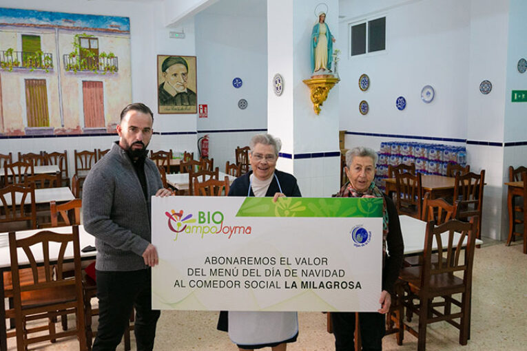 Campojoyma sufraga la Nochebuena al comedor social de La Milagrosa