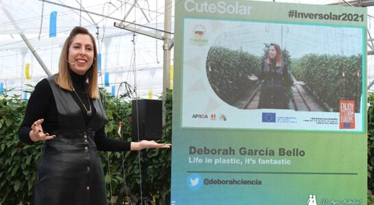 Deborah García Bello, divulgadora científica en Inversolar. / agroautentico.com