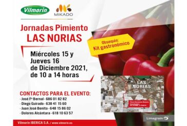 Días 15 y 16 de diciembre. Jornadas de pimiento de Vilmorin