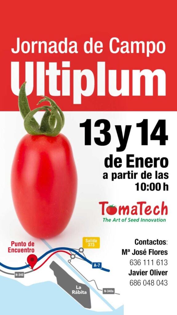 Cherry Ultiplum de Tomatech - agroautentico.com