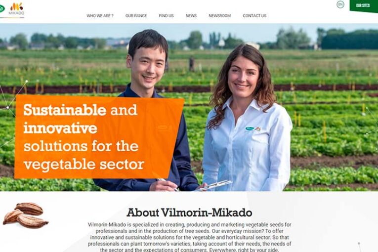 Vilmorin-Mikado presenta su sitio web institucional
