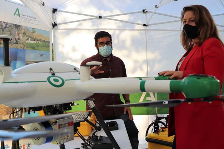 Andalucía controlará las superficies agrarias con drones