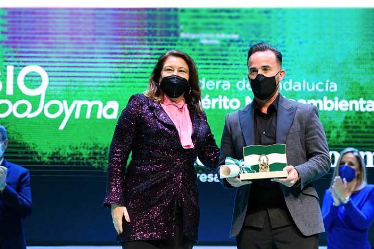 Campojoyma recibe la Bandera de Andalucía al Mérito Medioambiental