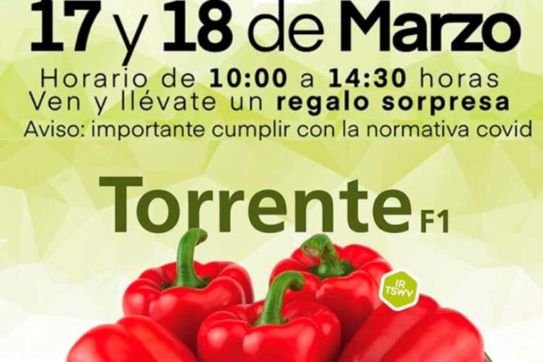 Días 17 y 18 de marzo. Jornadas de pimiento de Argenta Seeds