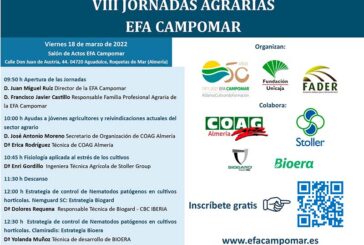 Día 18 de marzo. VIII Jornadas agrarias EFA Campomar