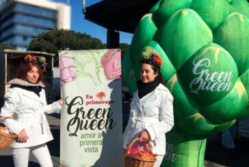 Fruteros y mayoristas de Mercabarna con la nueva alcachofa Green Queen