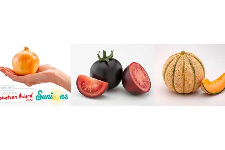 Tomate RedNoir, cebolla Sunions, melón Sunup y Galkia de BASF en Berlín