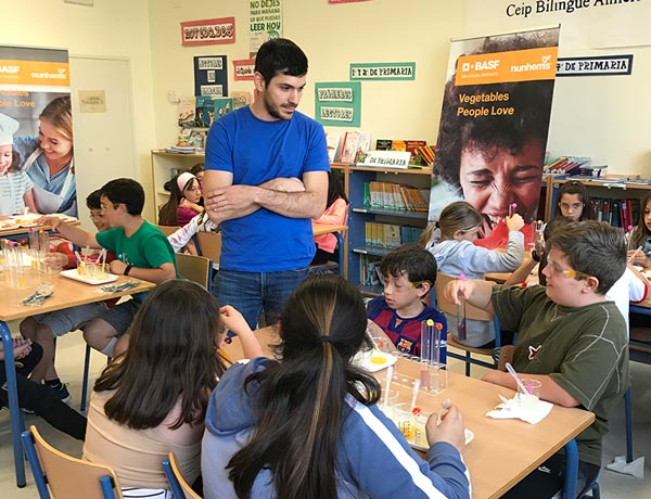 BASF lleva por primera vez el Kids‘ Lab al colegio CEIP Almerimar de El Ejido