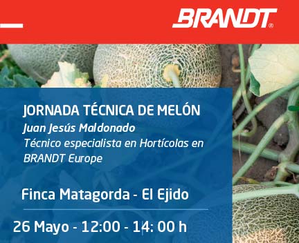 Día 26 de mayo. Jornada de Brandt en El Ejido sobre manejo de melón