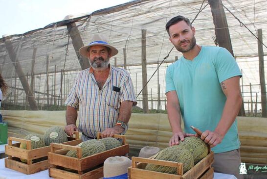 Graciano cierra la campaña de melón en Almería