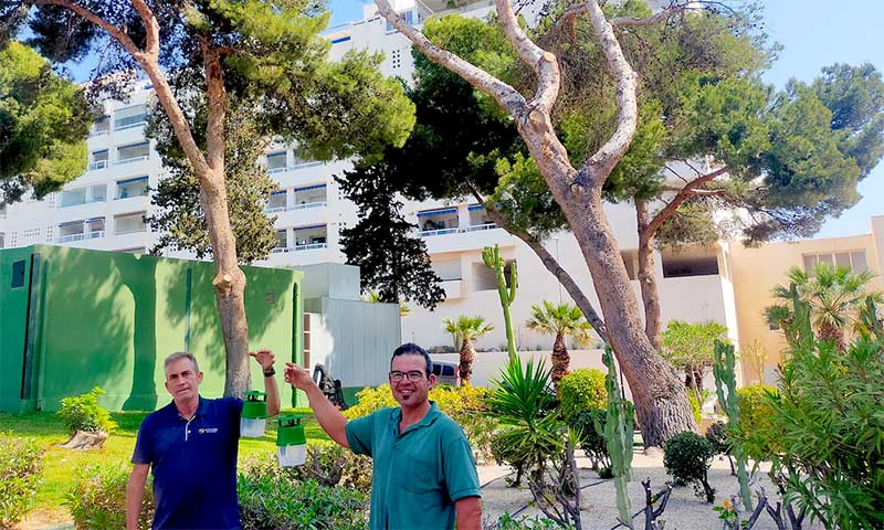 Koppert traslada el control biológico a siete hoteles de Almería y Huelva
