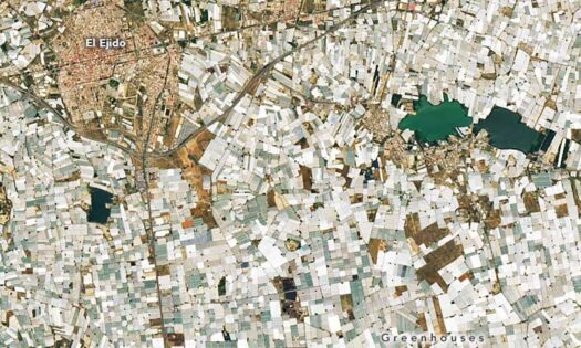 NASA. Invernaderos de El Ejido / agroautentico.com