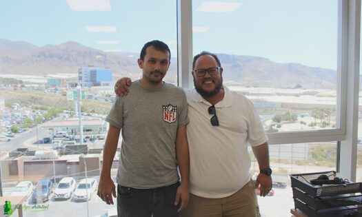 Paco Usero y Nelson Pérez de Svensson en Vícar / agroautentico.com