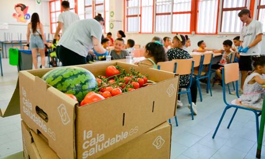 La Caja Saludable de Unica en la Escuela de Verano de El Puche / agroautentico.com