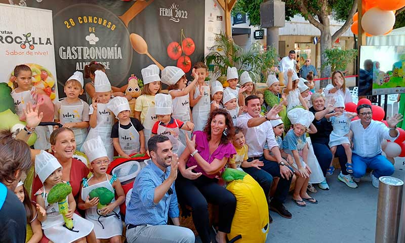 La Pandi promueve la alimentación saludable en la Feria de Almería