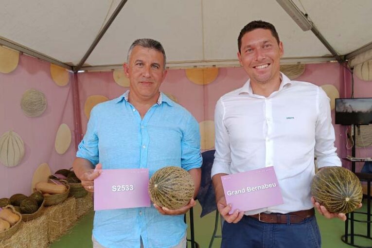 Sakata presenta en Ferimel el nuevo piel de sapo Grand Bernabéu