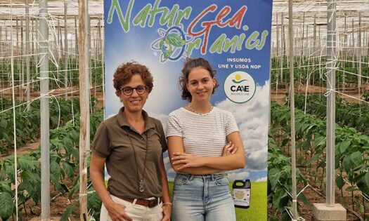 Manoli Joya, Lupión y Rodríguez, con Irene Gutiérrez, Naturgea Organics / agroautentico.com