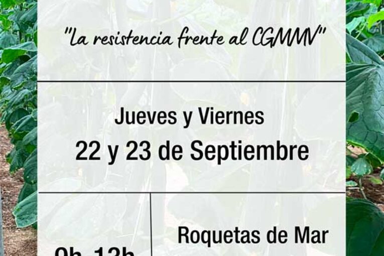 Días 22 y 23 de septiembre. Jornadas de pepino de Hazera