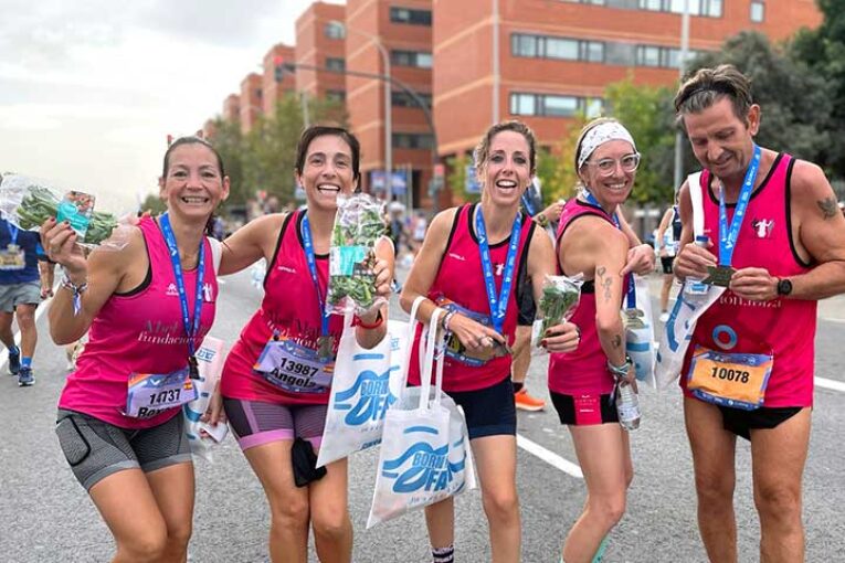 Bimi y el deporte en el Medio Maratón de Valencia