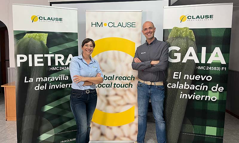 Beatriz Palmero y Manuel Porras del equipo de HM.Clause / agroautentico.com
