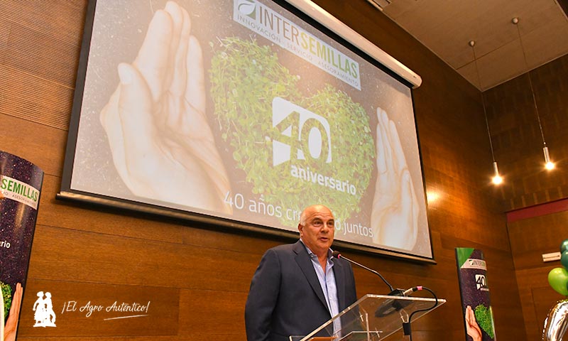 Santiago Pérez, gerente de Intersemillas que cumple 40 años / agroautentico.com