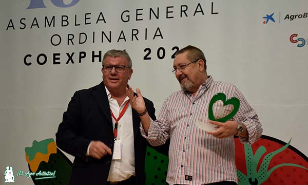 Juan Antonio González, Coexphal, con Bernardo Castillo / agroautentico.com