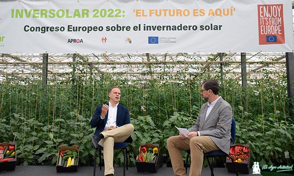 Daniel Lacalle en el Congreso de Invernaderos Solares en Las Palmerillas / agroautentico.com