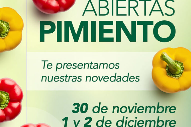 Día 30 de noviembre, 1 y 2 de diciembre. Tradicionales Jornadas de Pimiento de HM.Clause