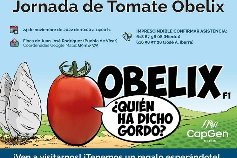 Día 24 de noviembre. Jornada de tomate pera de CapGen Seeds
