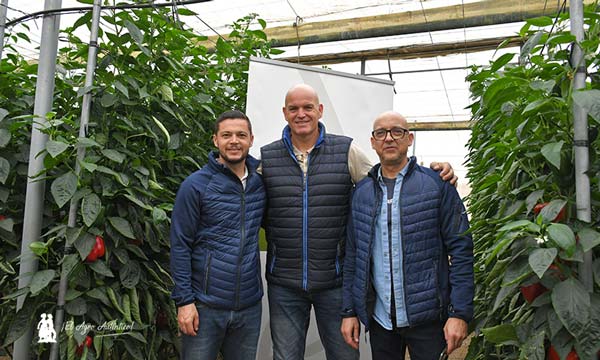 José, Juan Diego y Luis, técnicos de Syngenta / agroautentico.com